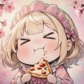 🍕お食事風景 オブ メイドちゃん🍕〜🌸桜の庭園お招き編🌸〜 11枚目