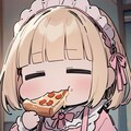 🍕お食事風景 オブ メイドちゃん🍕〜🌸桜の庭園お招き編🌸〜 3枚目
