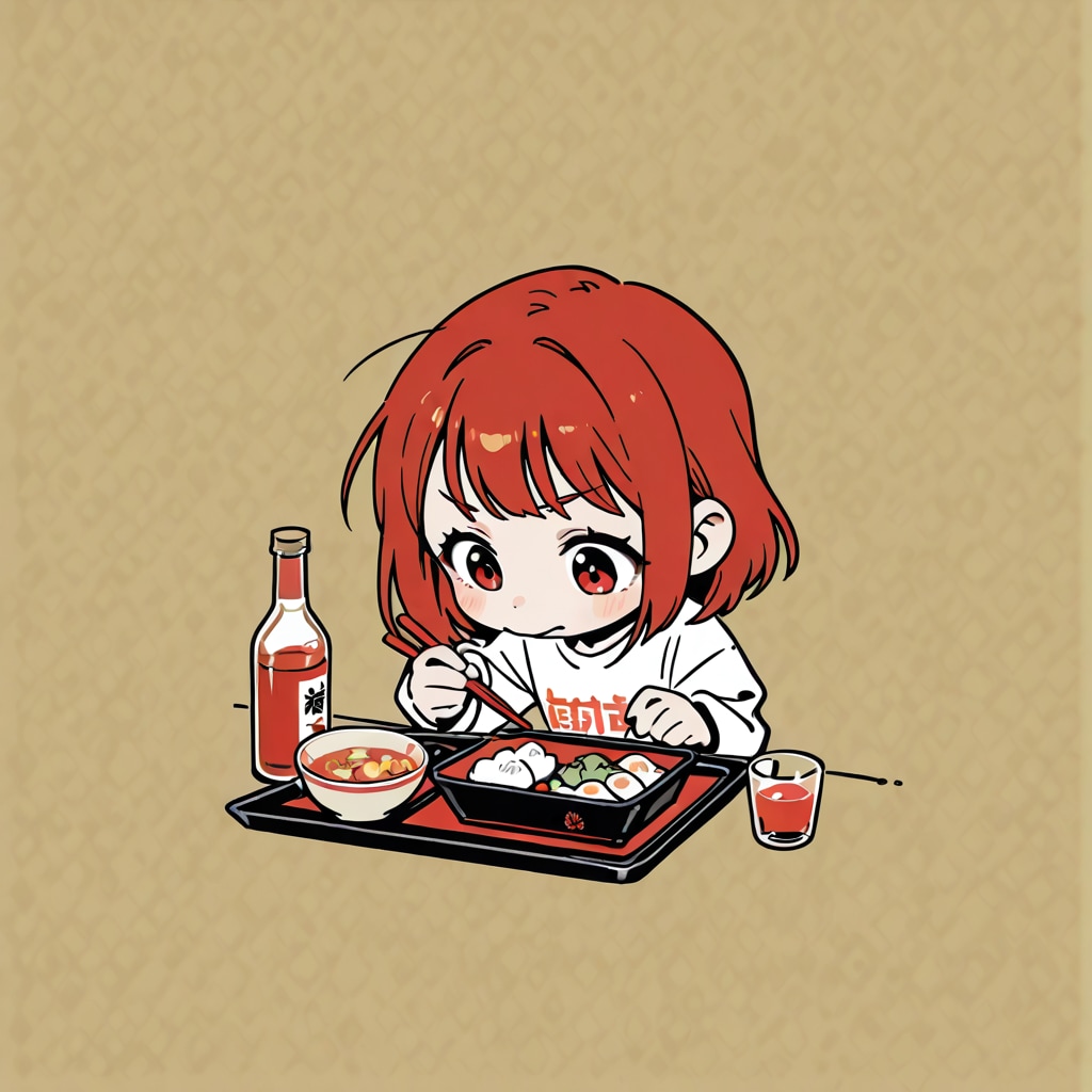 食事ガール | の人気AIイラスト・グラビア