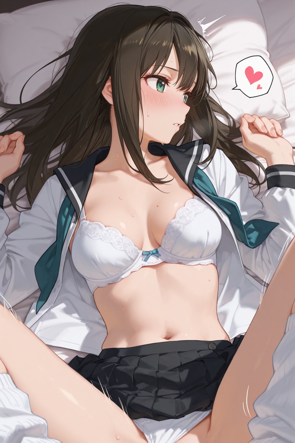 渋〇凛｜制服ルーズ正常位