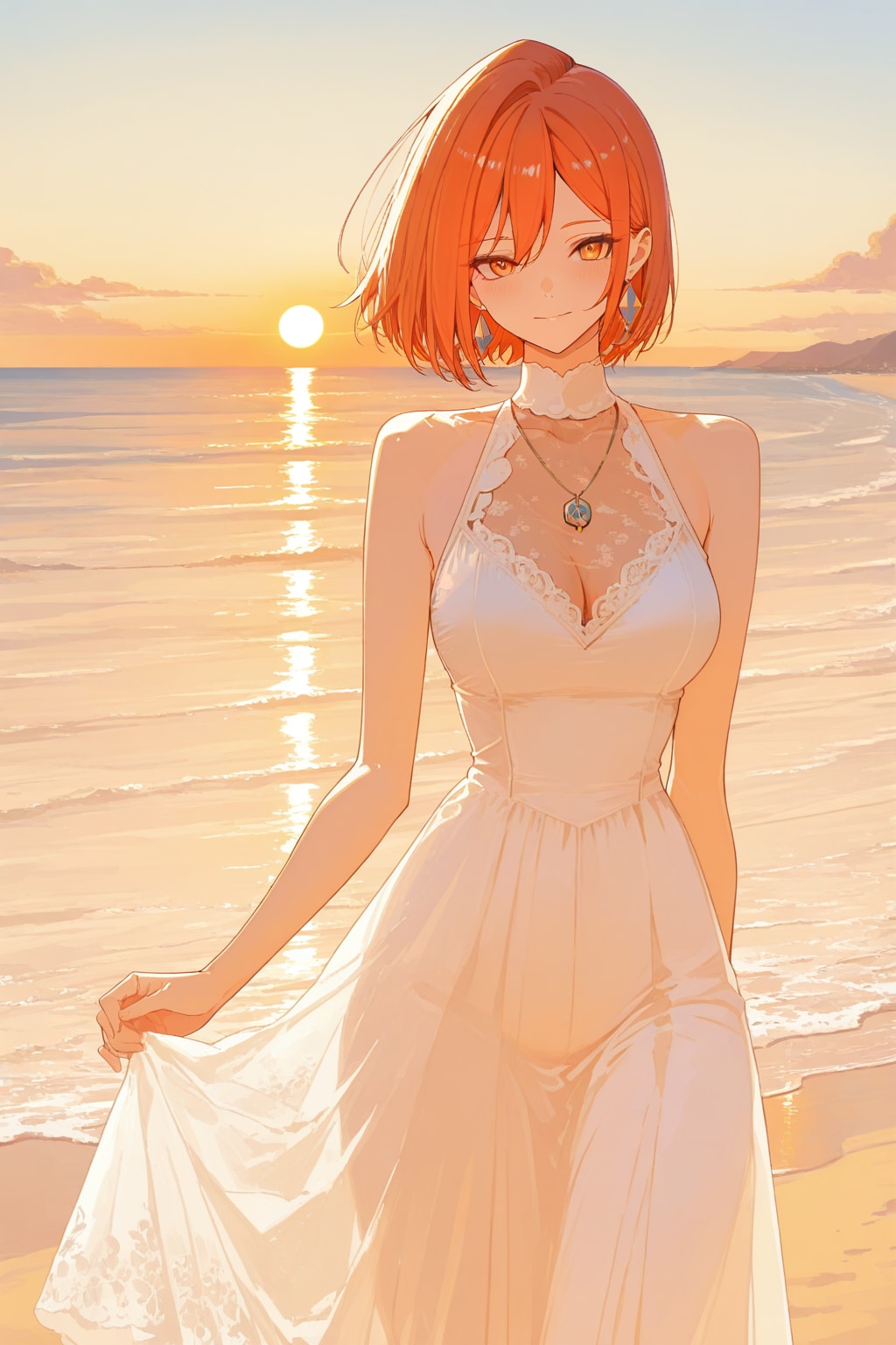 夕暮れのAPRICOTちゃん