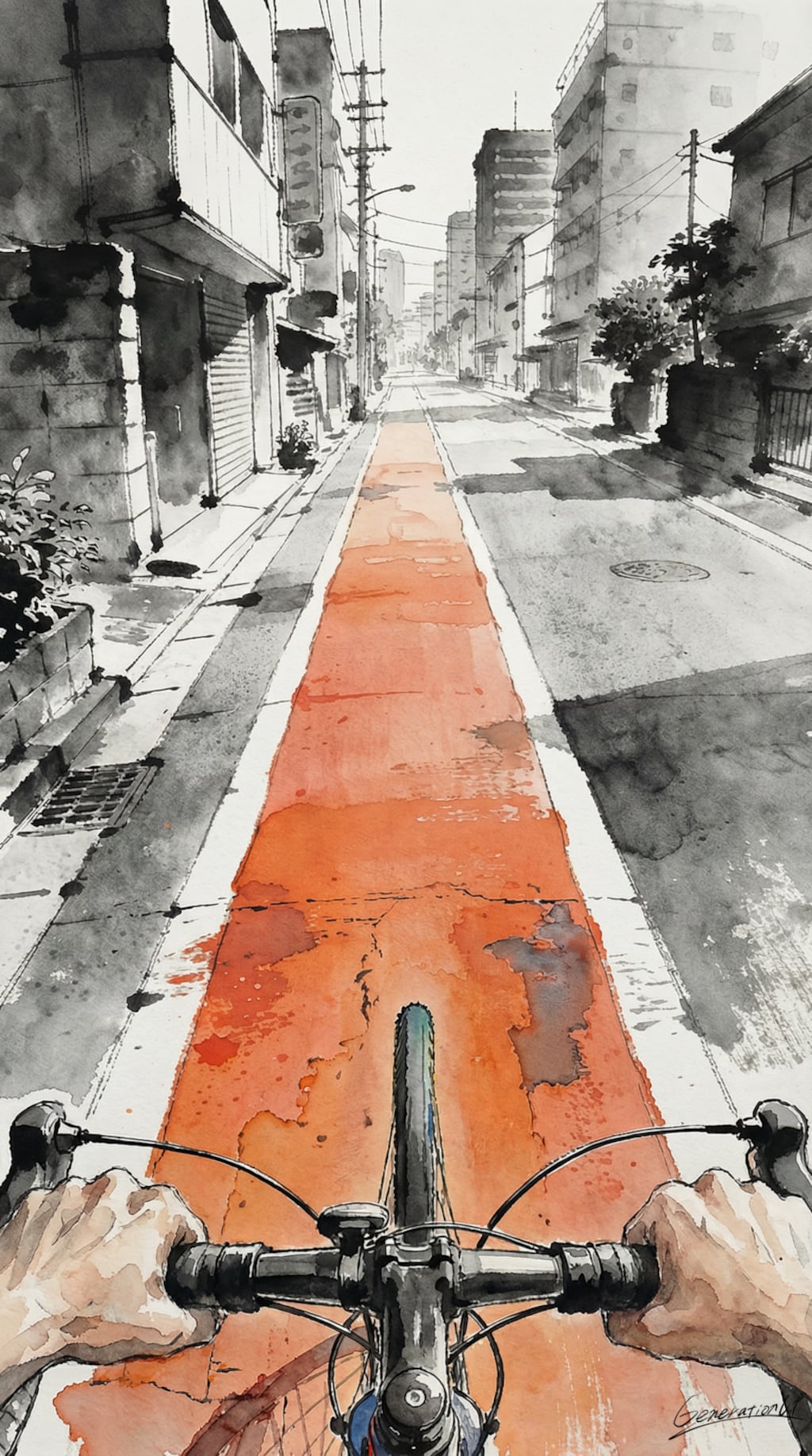 知らない街のガイドライン／スマホ壁紙アーカイブ