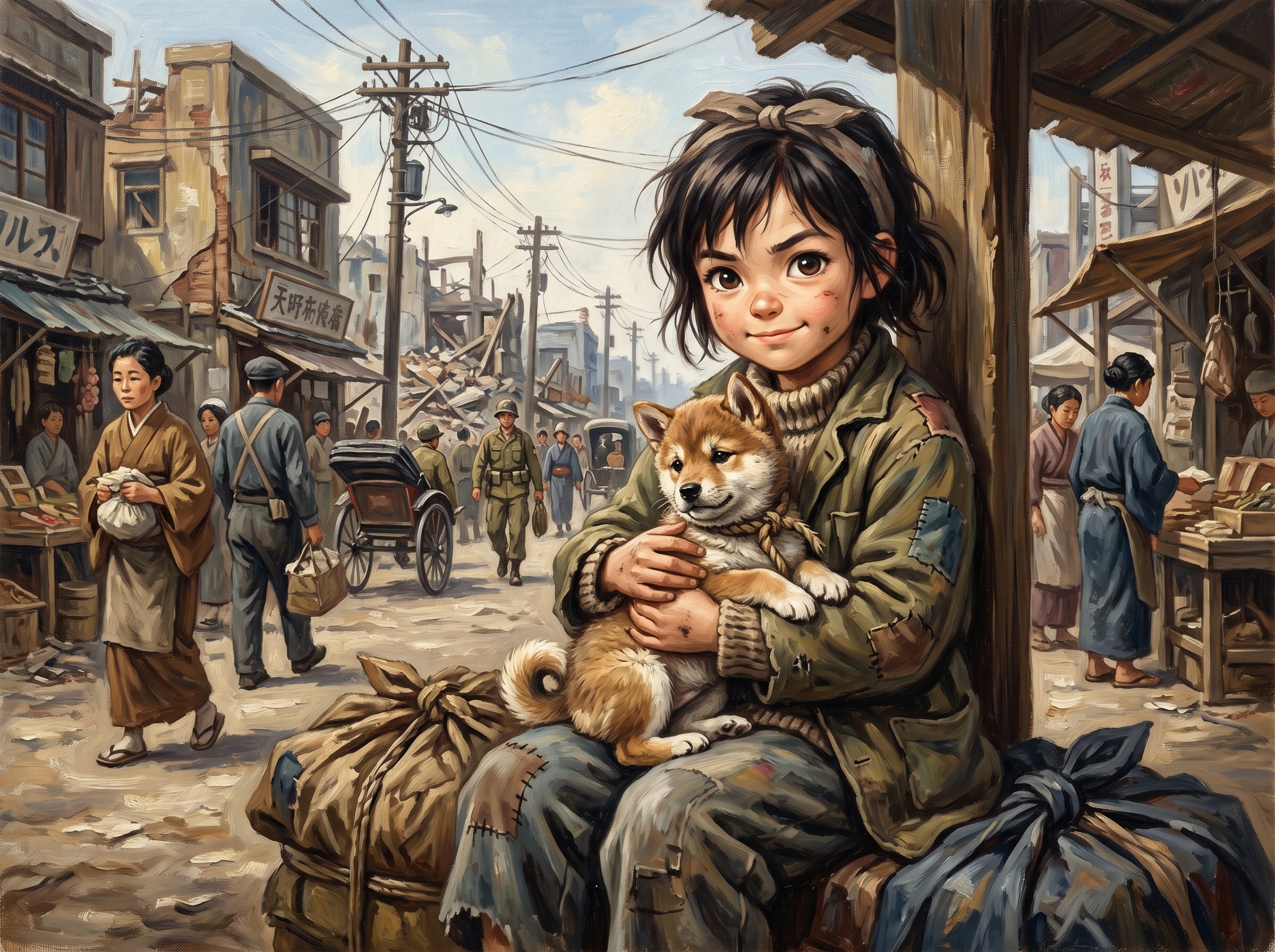 戦後を生きる少女