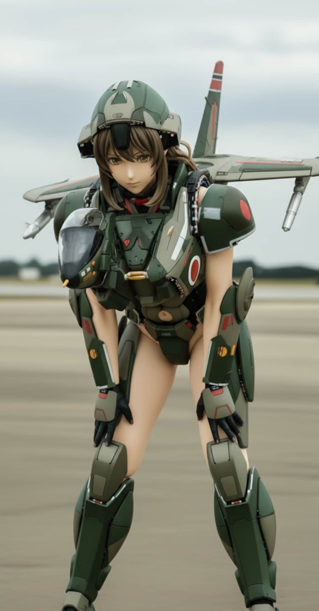 擬人化戦闘機さん(人間寄り)