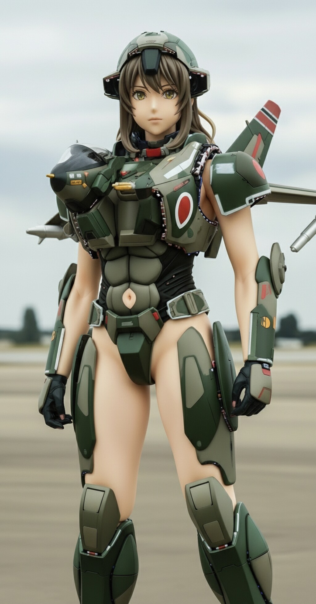 擬人化戦闘機さん(人間寄り)