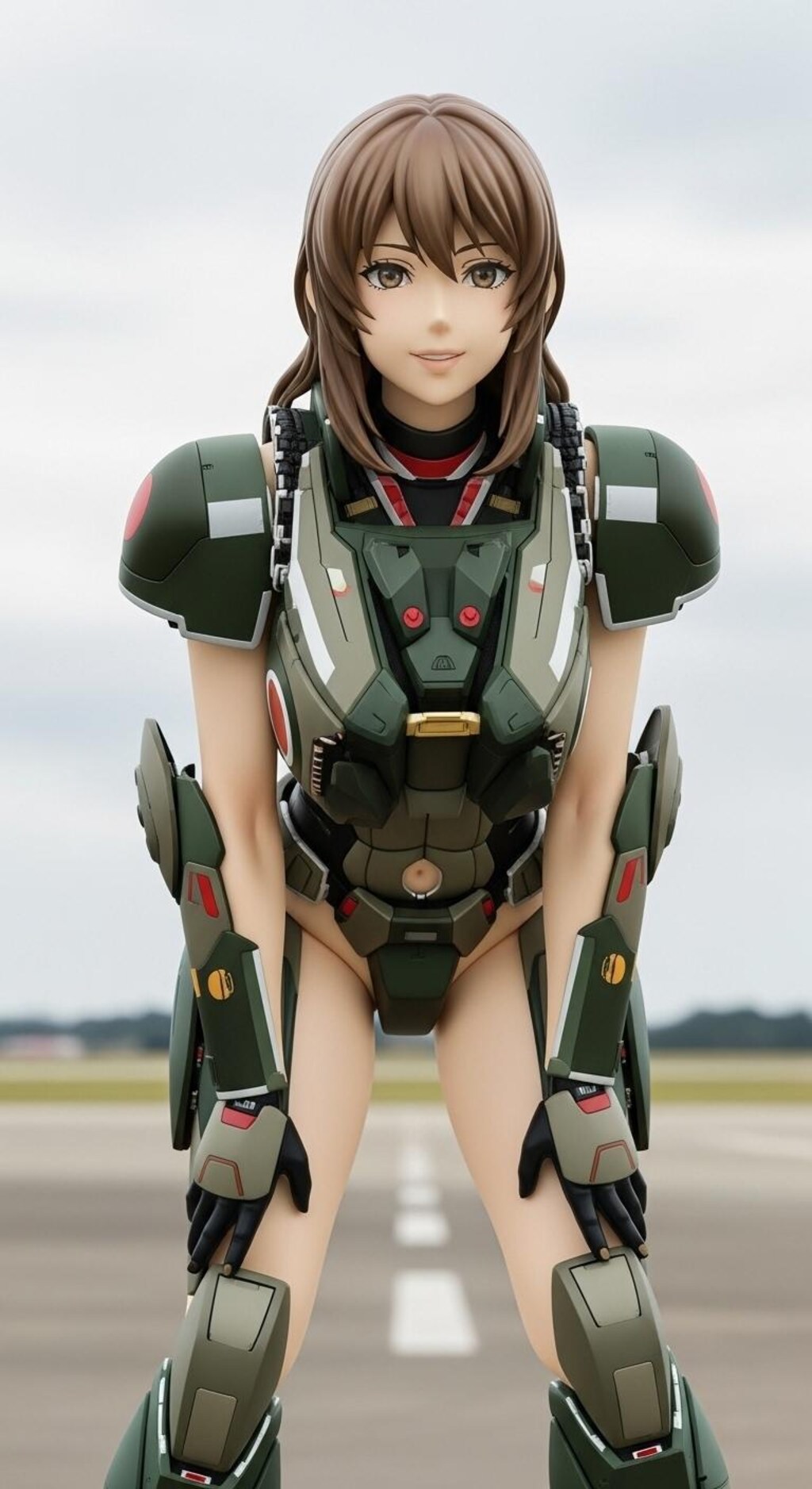 擬人化戦闘機さん(人間寄り)