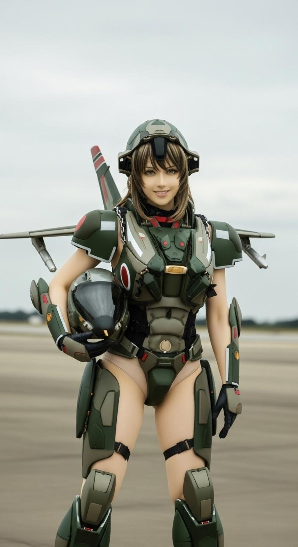 擬人化戦闘機さん(人間寄り)
