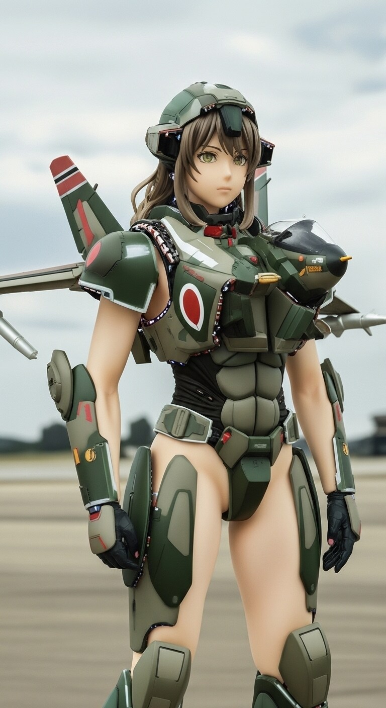 擬人化戦闘機さん(人間寄り) | の人気AIイラスト・グラビア