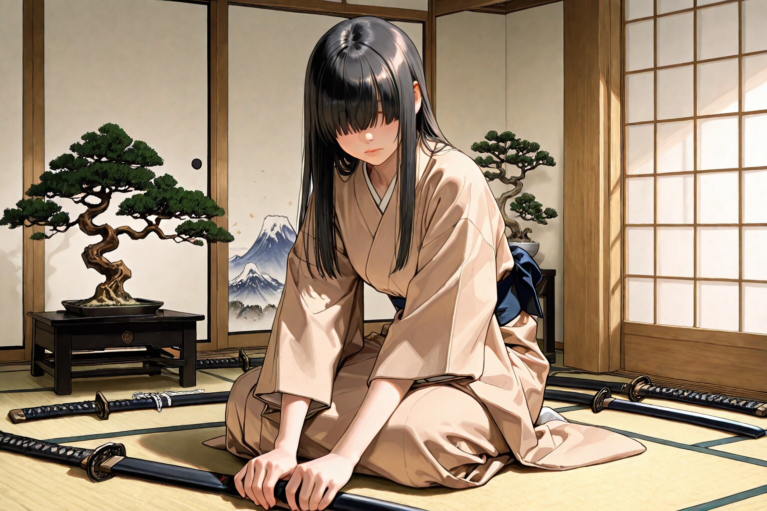 また刀を買ったな | の人気AIイラスト・グラビア