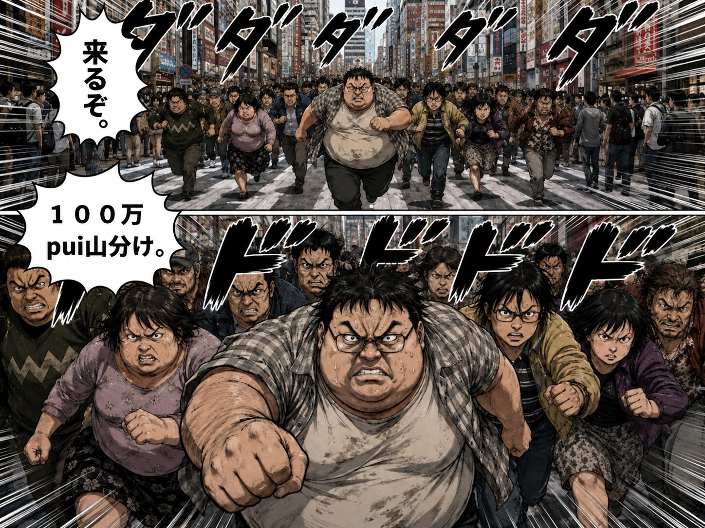 【回答】１００万pui山分け