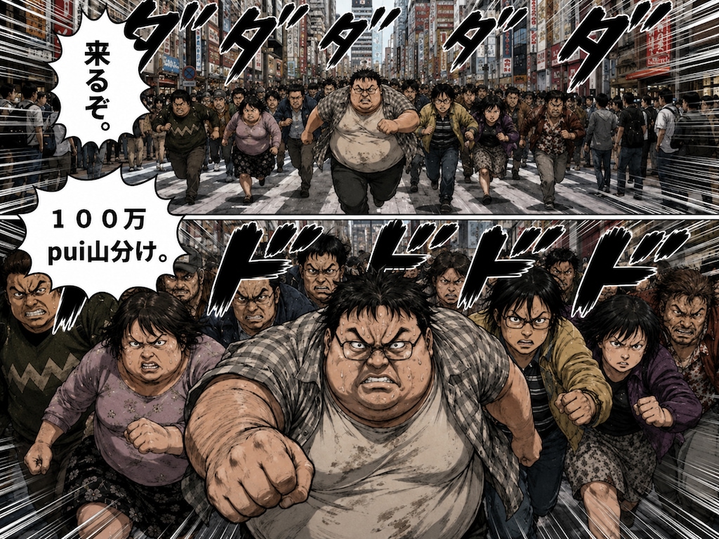 【回答】１００万pui山分け