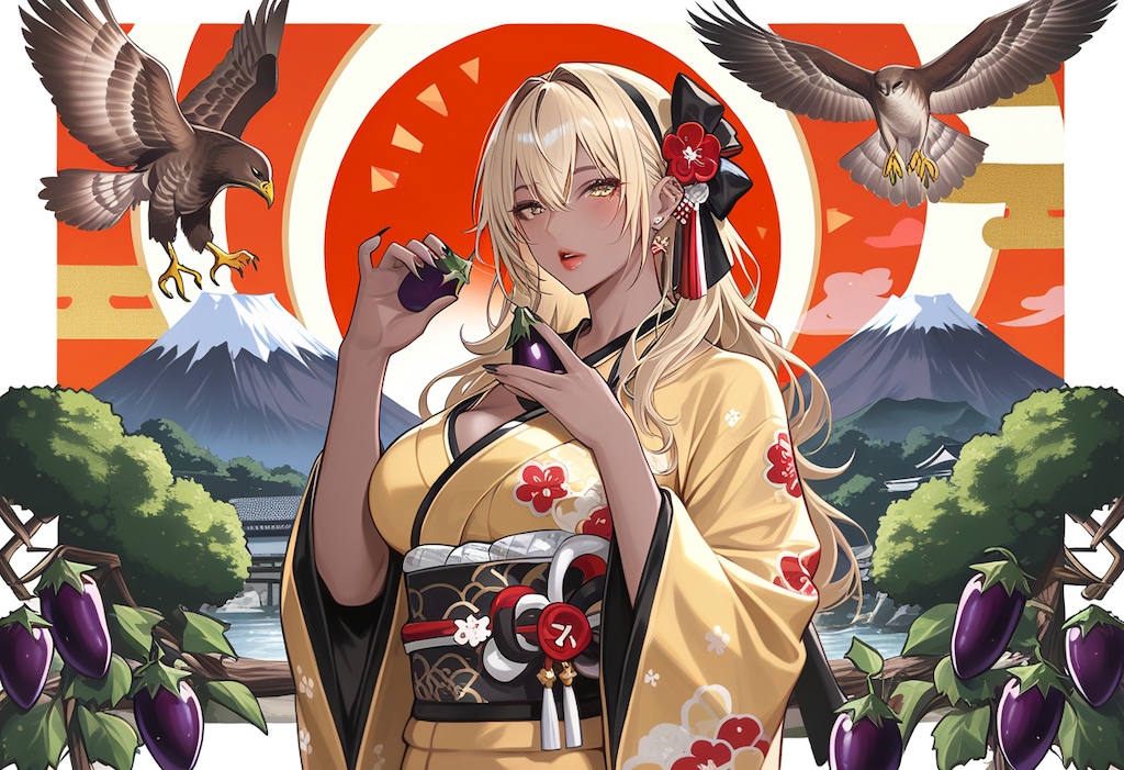 2026年正月・年賀状イラスト