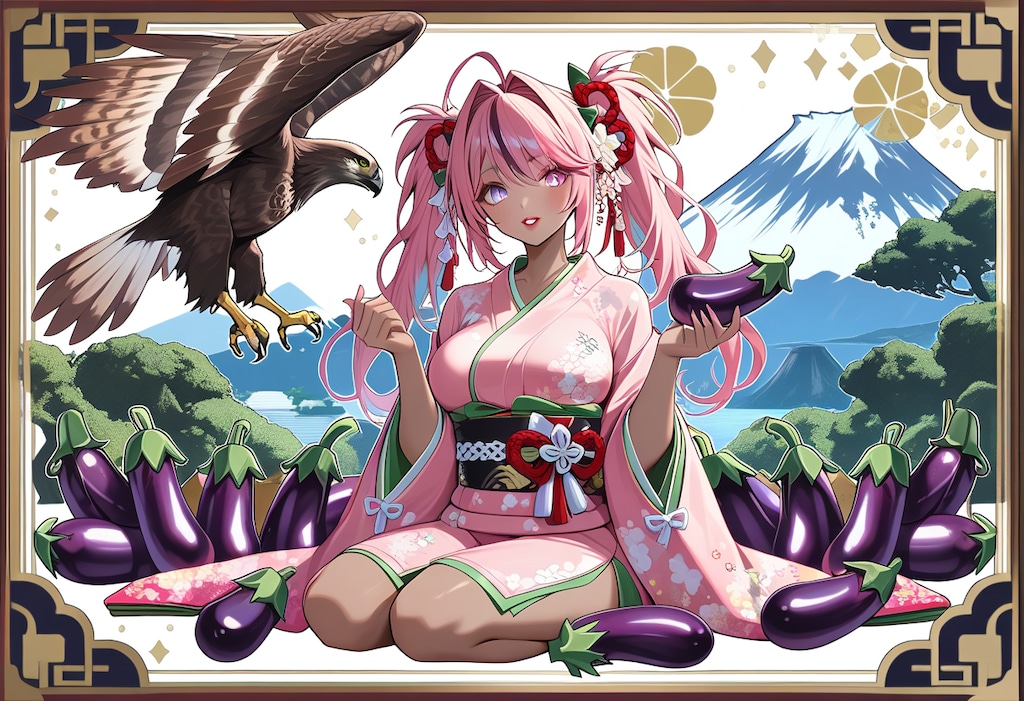 2026年正月・年賀状イラスト