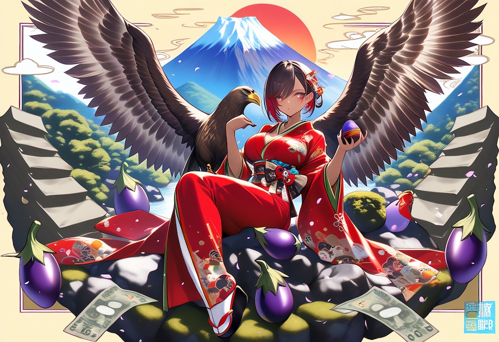 2026年正月・年賀状イラスト