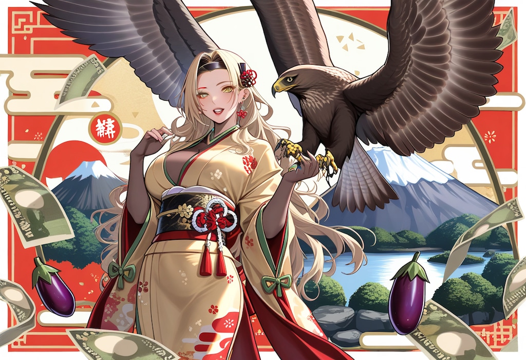 2026年正月・年賀状イラスト