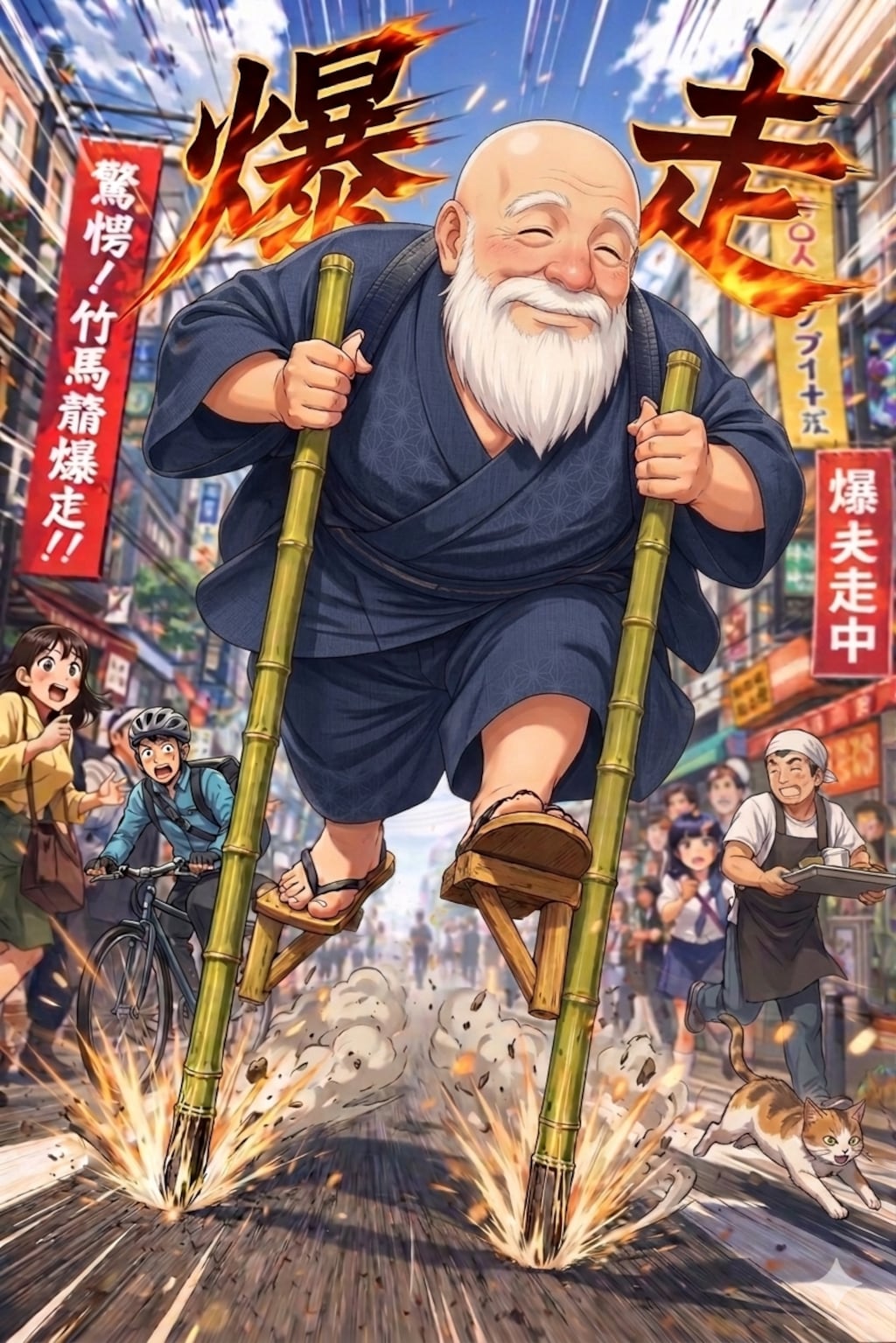 竹馬爆走ナップル100さん