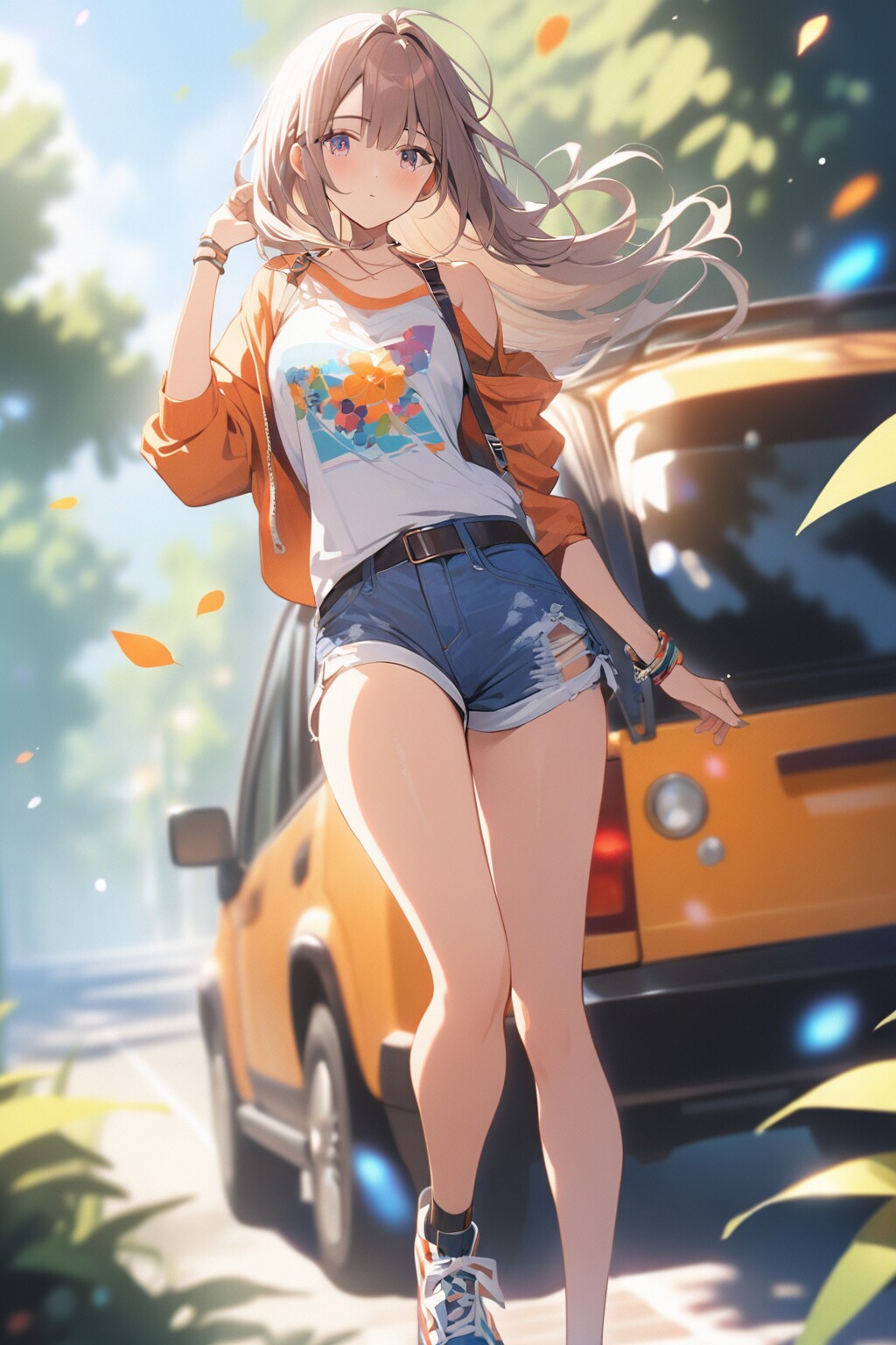 VEGAでショートパンツ