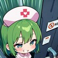 ナースの緑髪ちゃん 2枚目