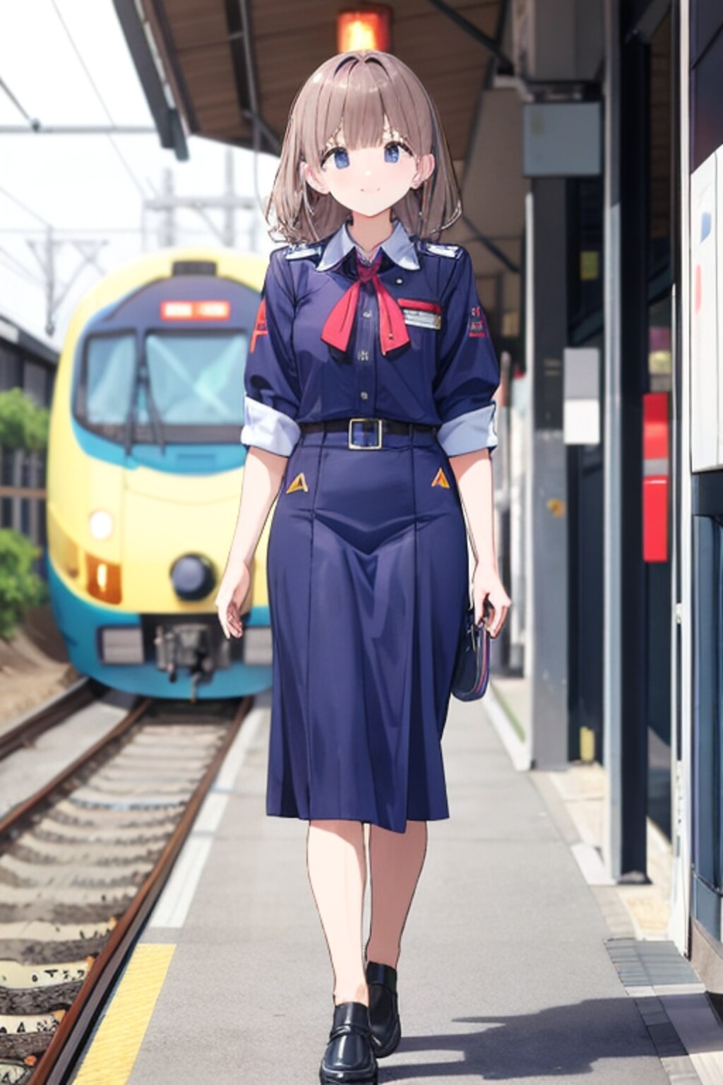 後ろの電車はドクターイエロー新幹線電気軌道総合試験車だと思ってね。