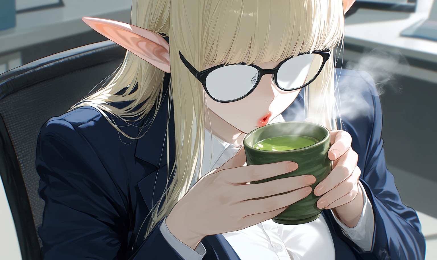 それいけエルフ部長4 | の人気AIイラスト・グラビア