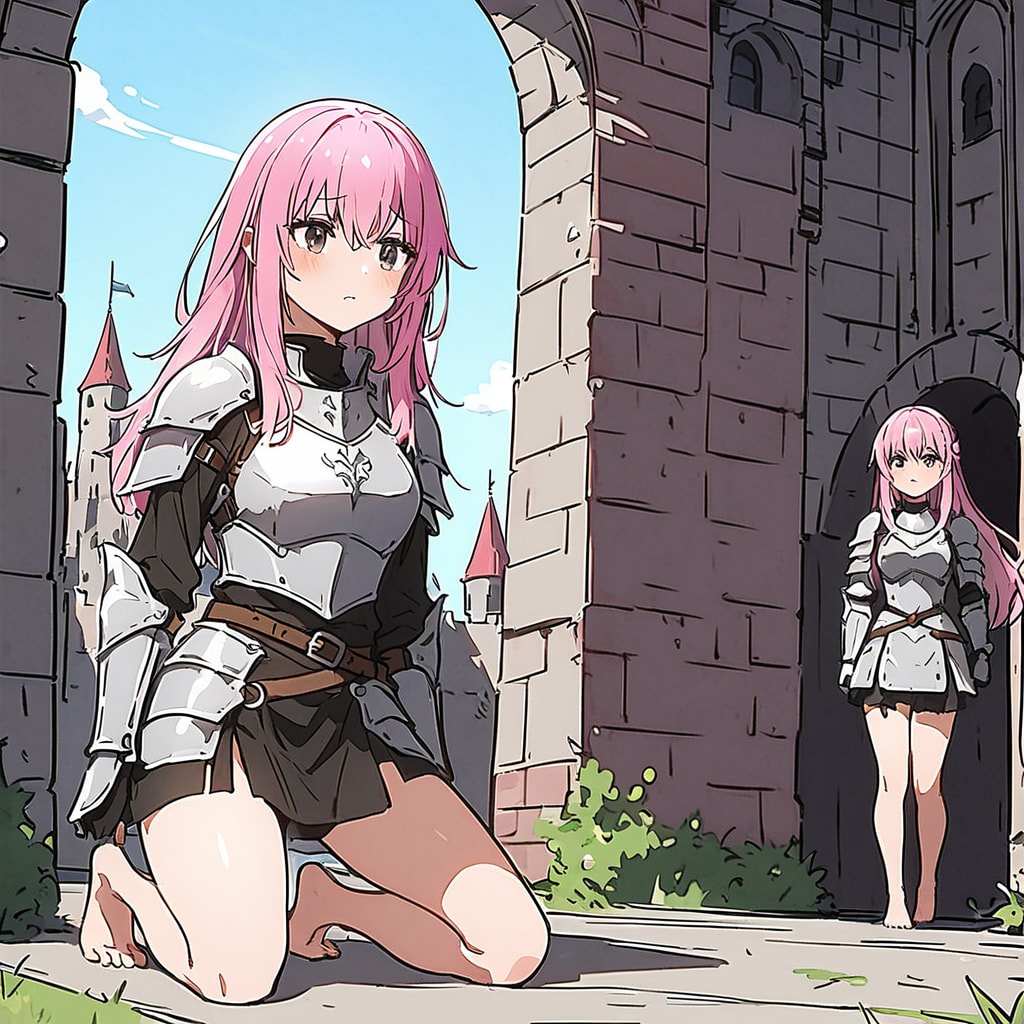 裸足の騎士 | の人気AIイラスト・グラビア