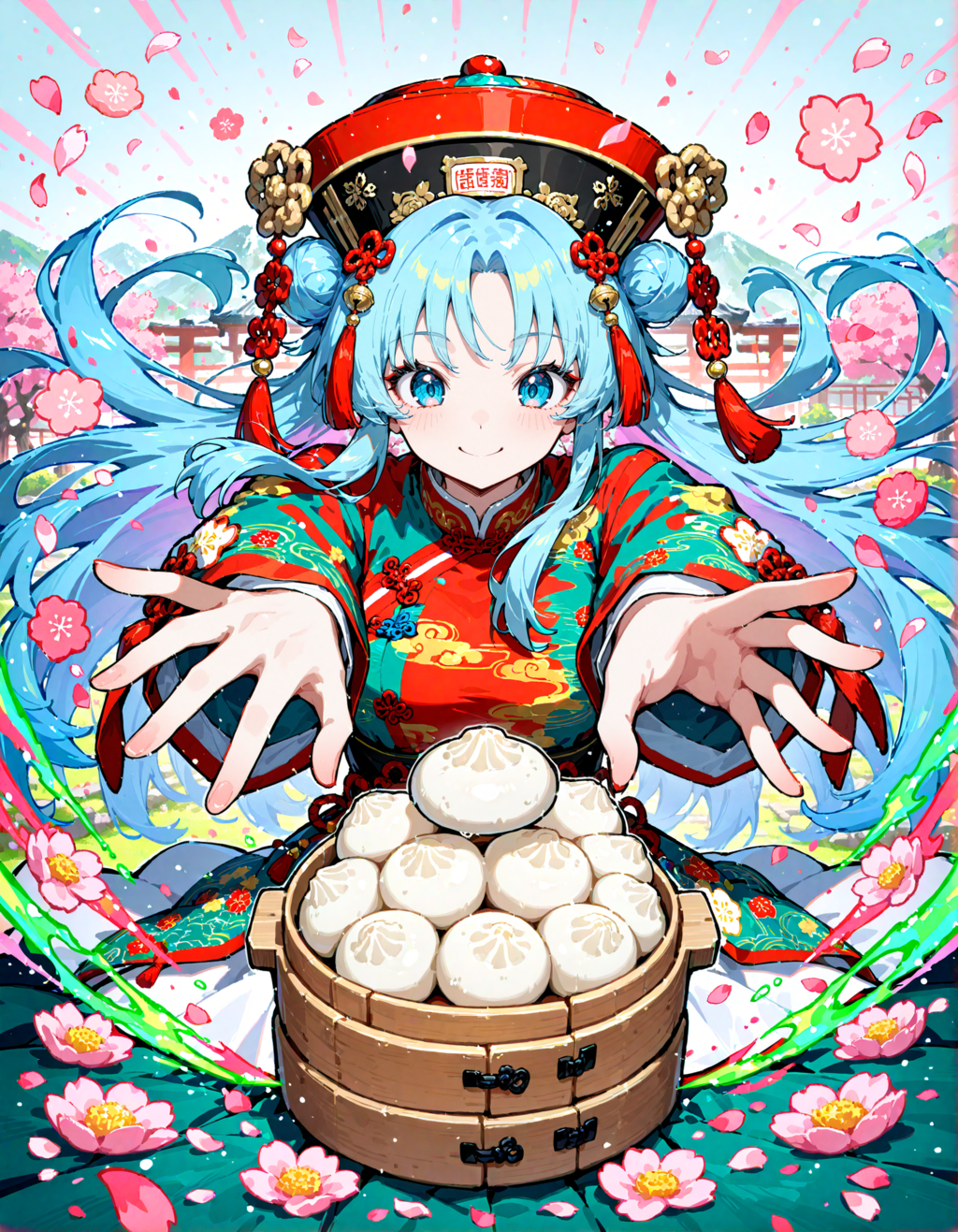 今日は京鼎樓の小籠包の日。さくらの日　その９