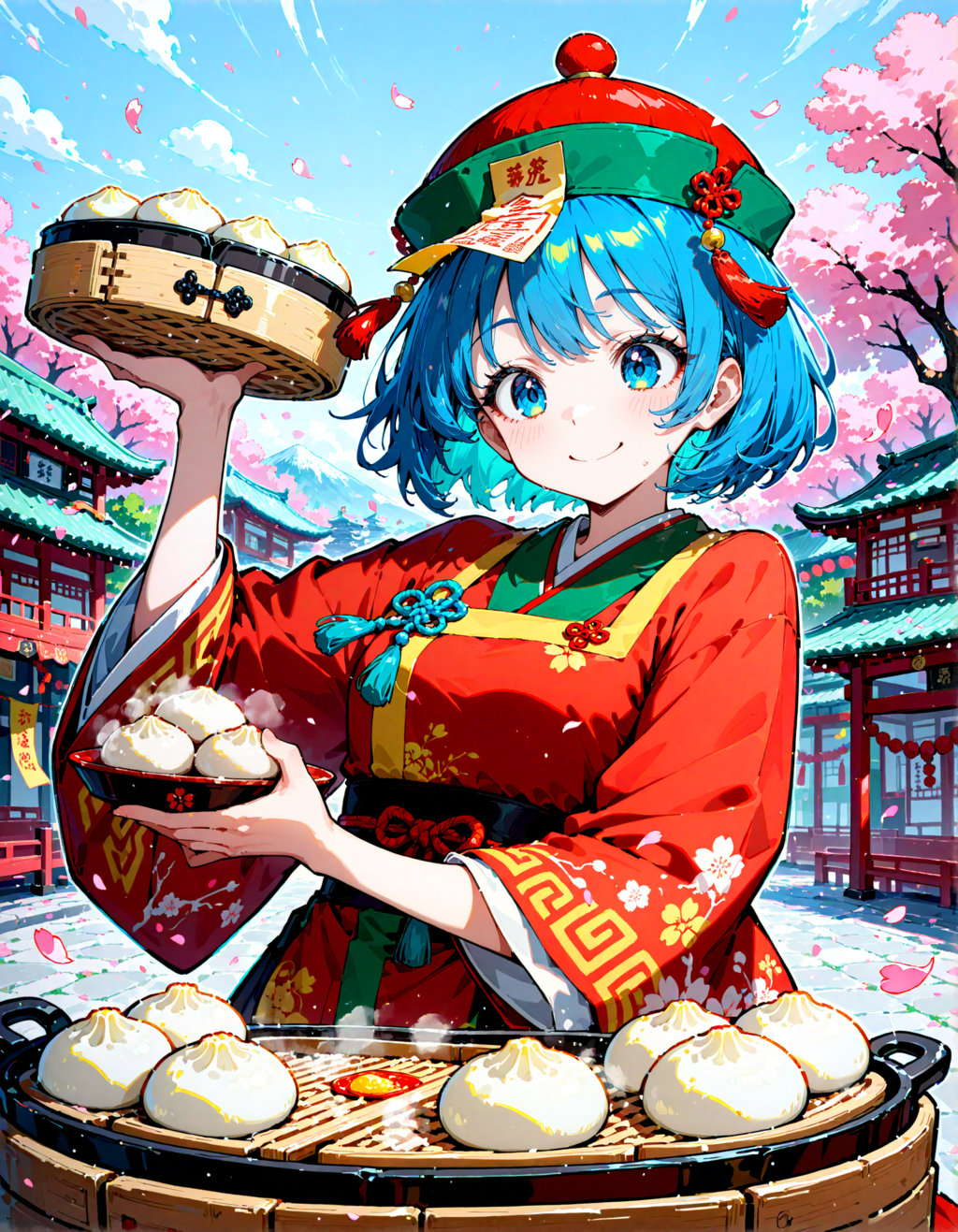 今日は京鼎樓の小籠包の日。さくらの日　その９