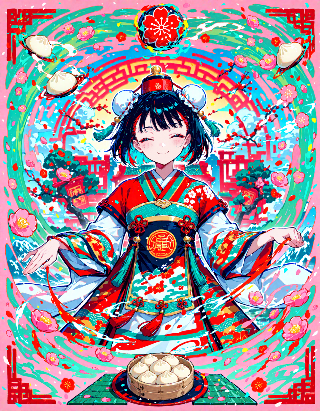 今日は京鼎樓の小籠包の日。さくらの日　その９