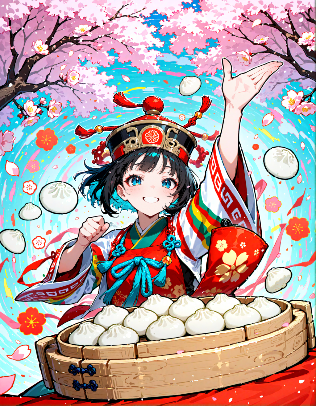 今日は京鼎樓の小籠包の日。さくらの日　その９