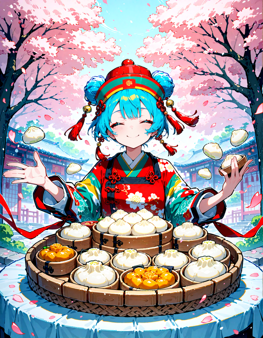 今日は京鼎樓の小籠包の日。さくらの日　その９