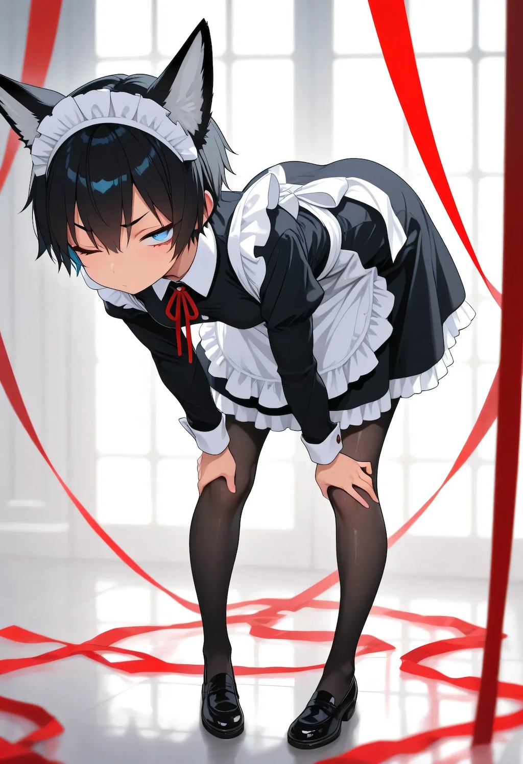 ボーイッシュのできるメイド紗奈ちゃん✌