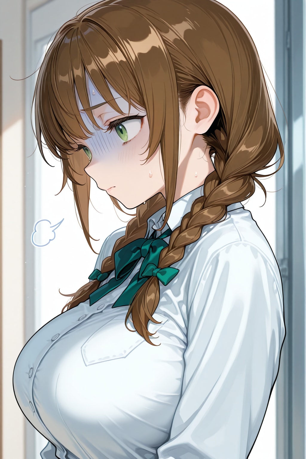 作者近影＋チョコレート