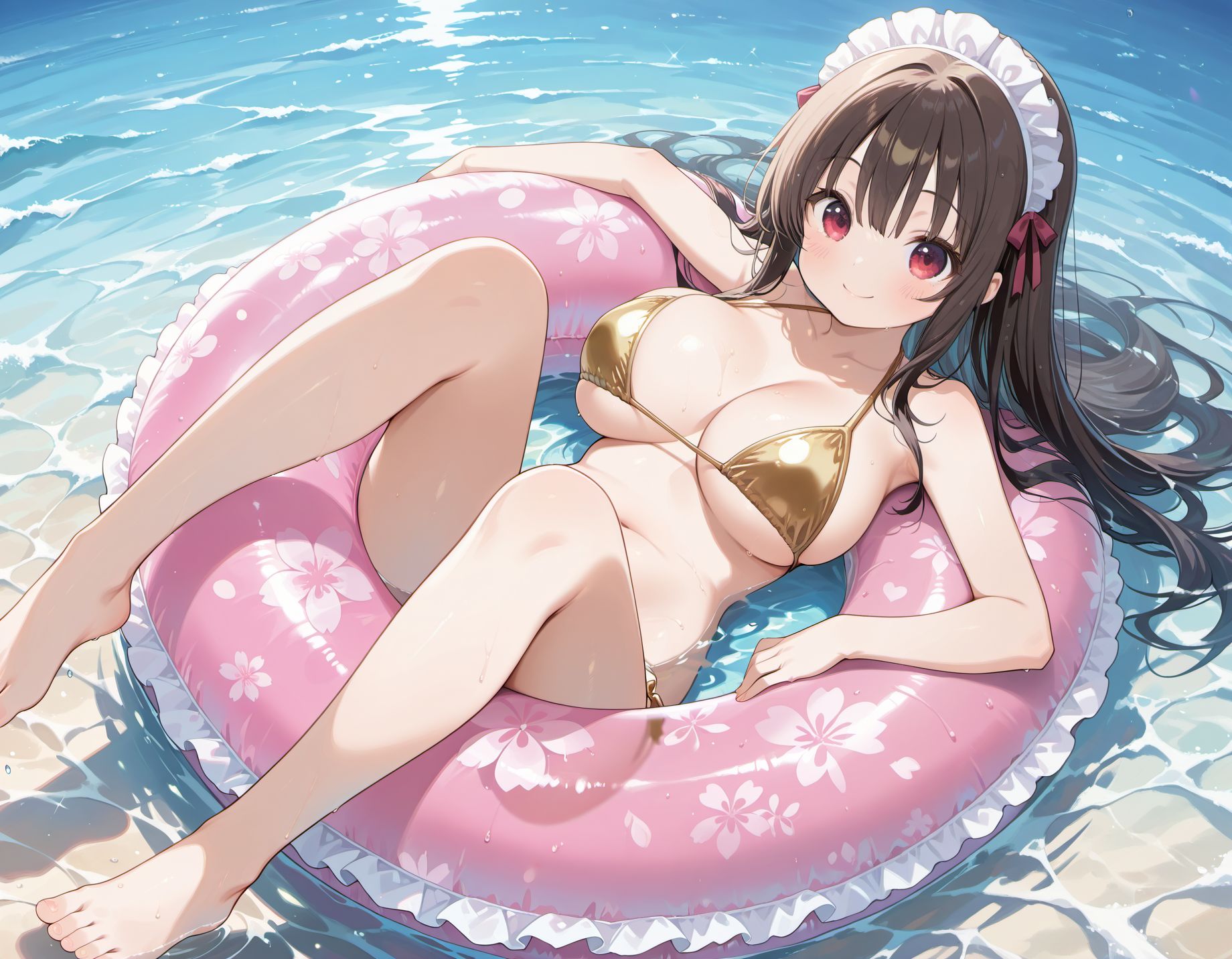 ぷかぷかメイドさん