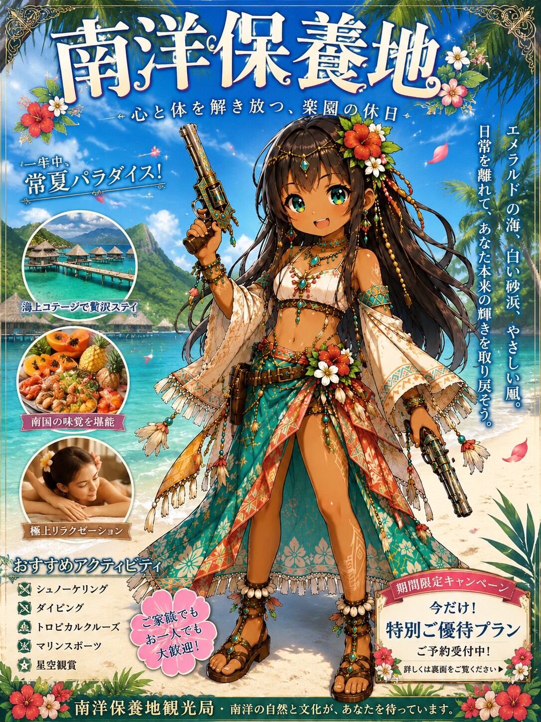 南洋保養地PRポスター