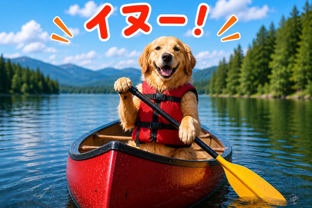 カヌー→イヌー！→ナヌー？