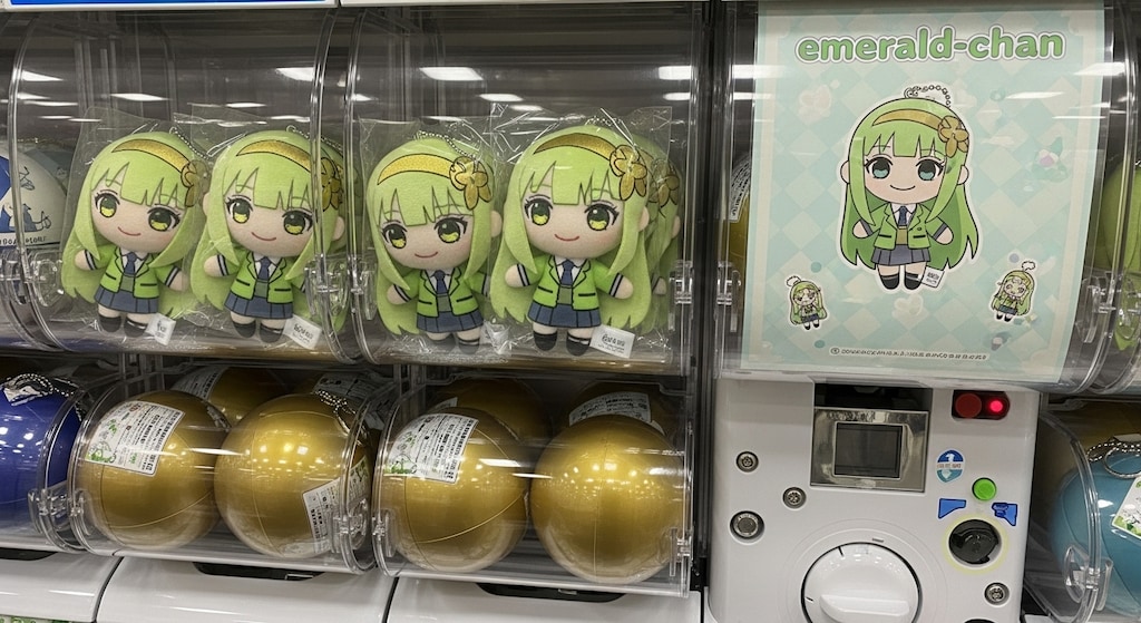 エメラルドちゃんガチャくじ