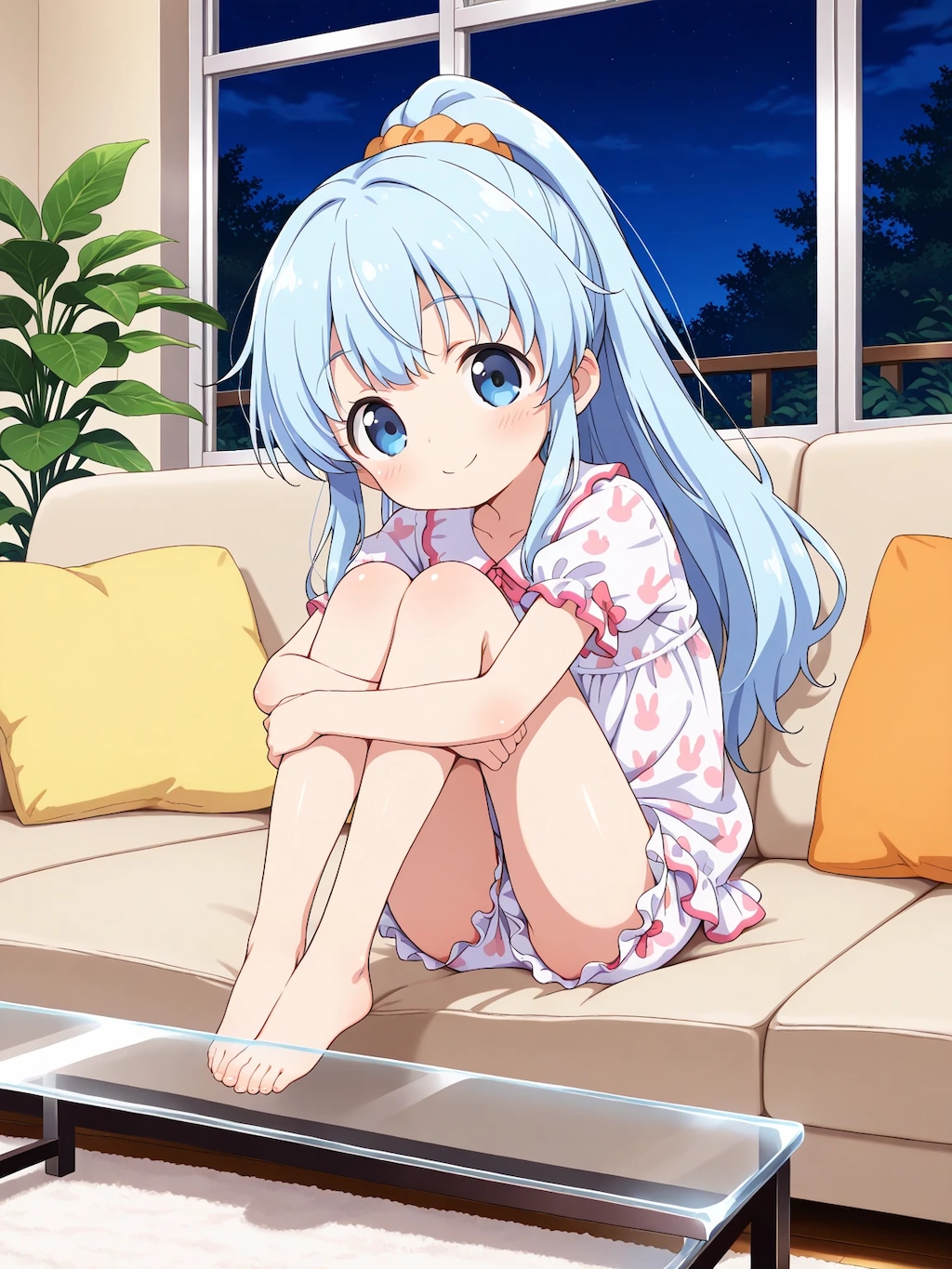 おやすみ前のあおいちゃん