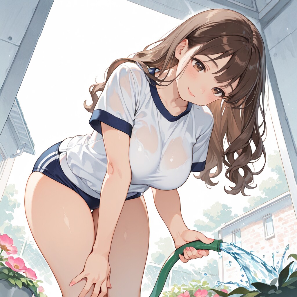 ガーデニング、澪ちゃん