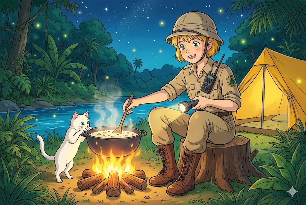 ワニは探検隊で美味しく頂きました