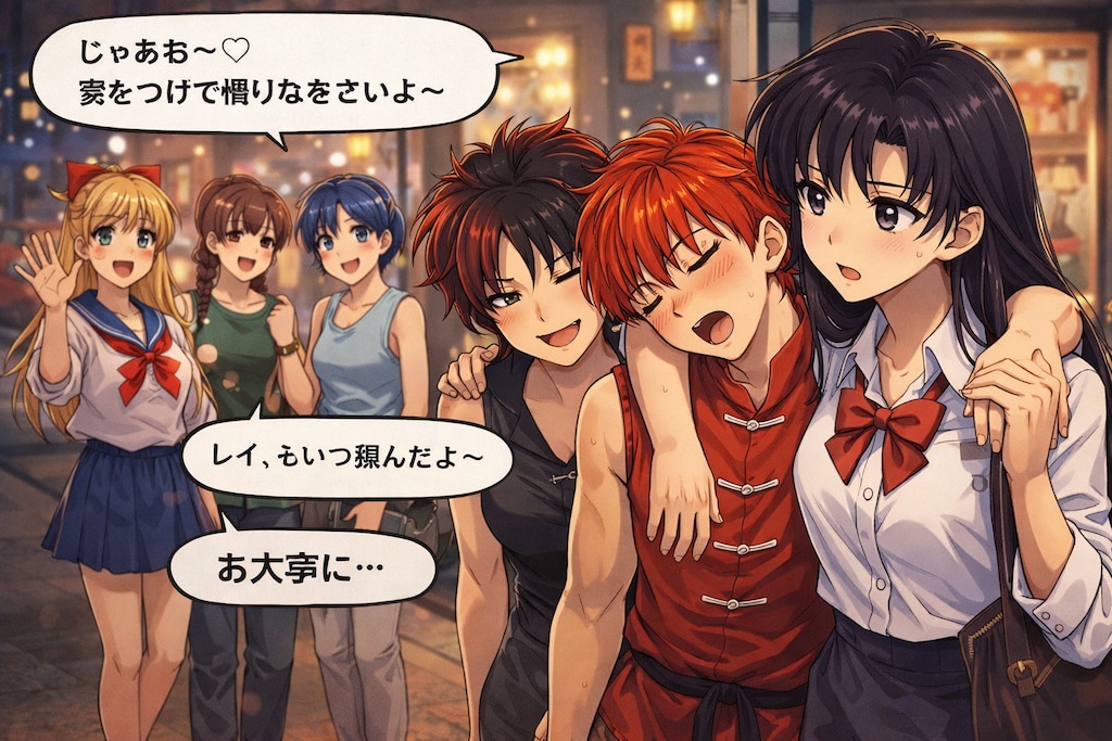 泣き虫レスラーらんま！～アヤのスパーリング～最終話２