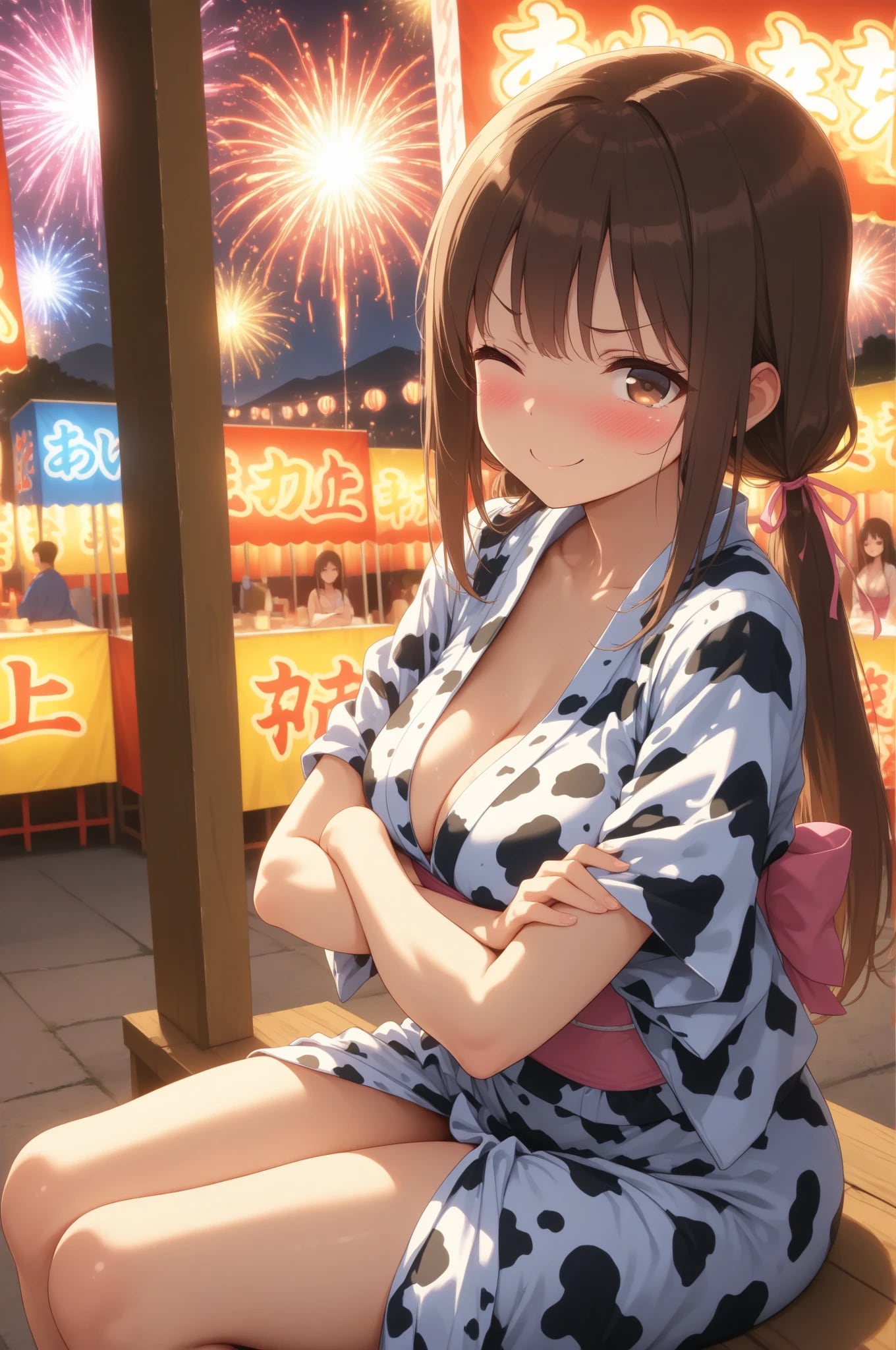祭りより私でしょ💓
