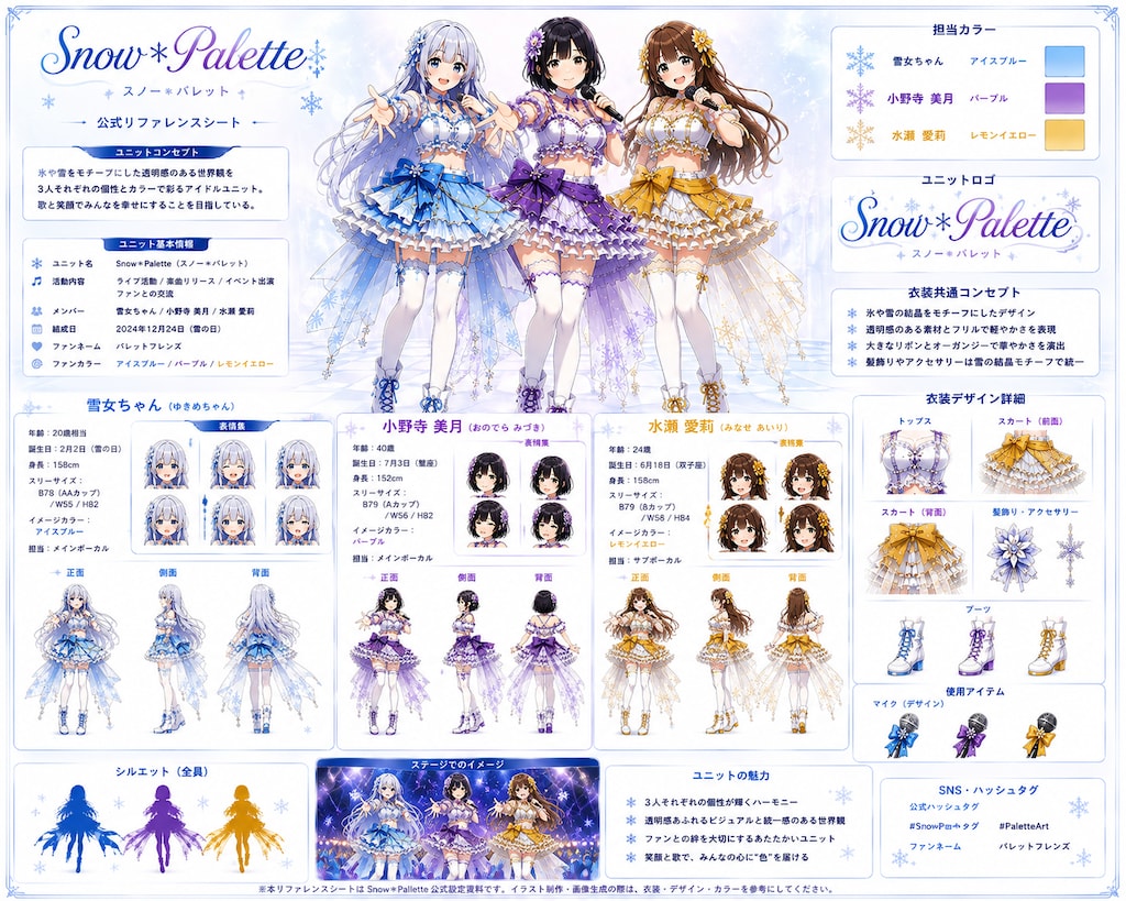 うちの子達でご当地アイドル！