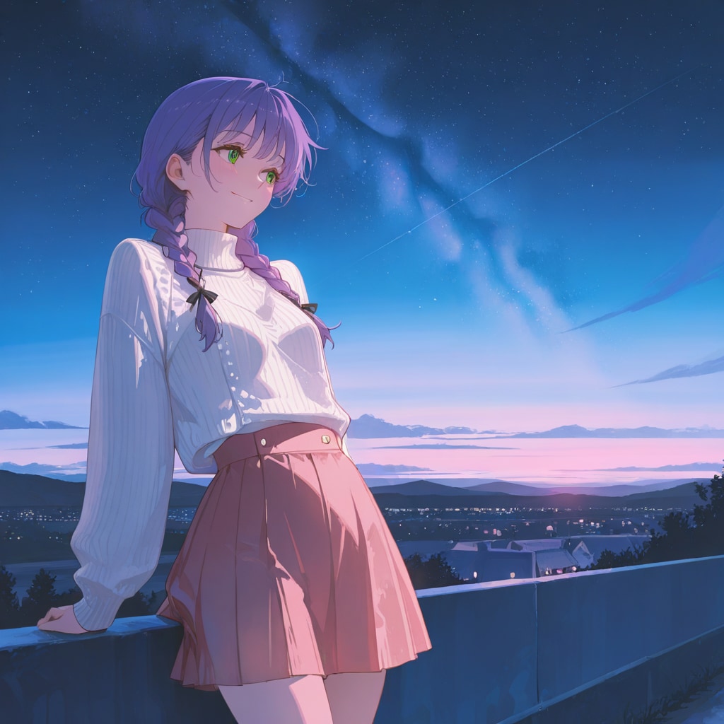 屋上 | の人気AIイラスト・グラビア