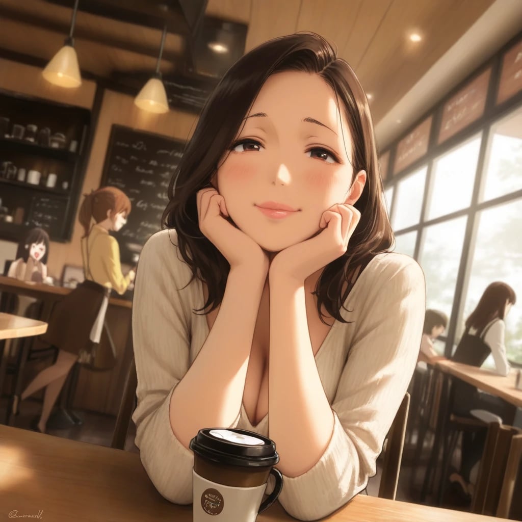 午後のカフェ２