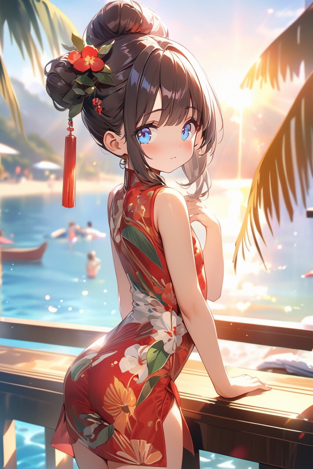 海でチャイナ服を着てもいいですか