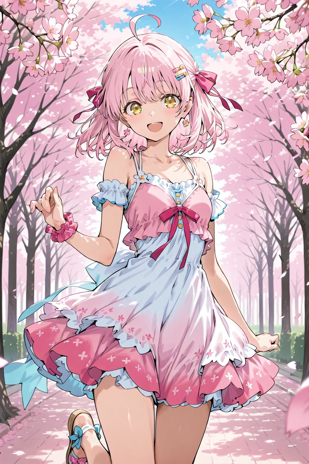 桜色 | の人気AIイラスト・グラビア