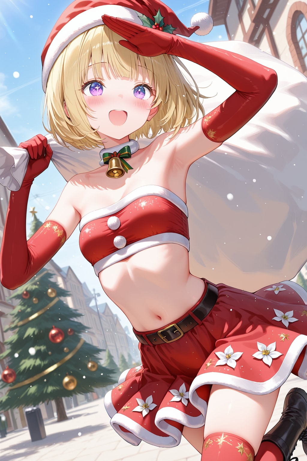 普通のサンタ、普通にコーデ②