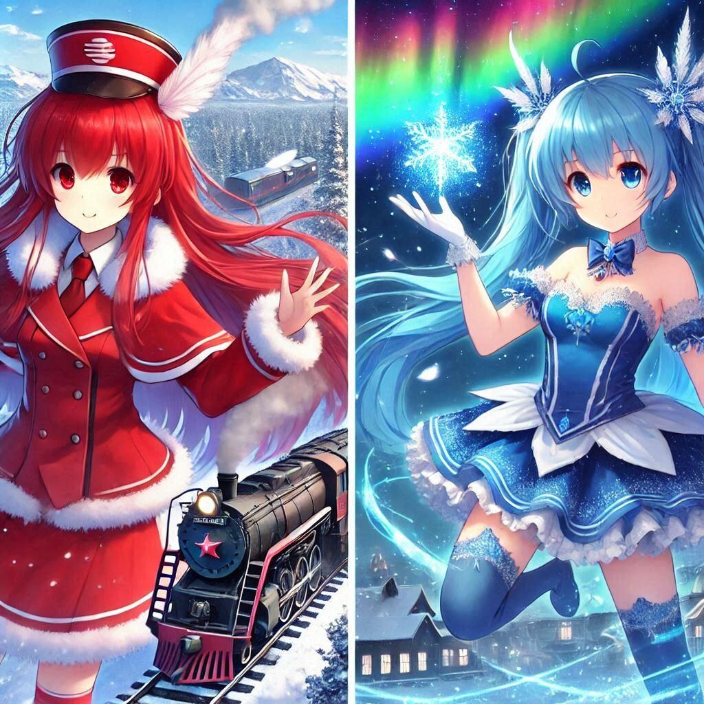 鉄道系魔法少女イオニア＆ラーラ　海外旅行中♪・・・150