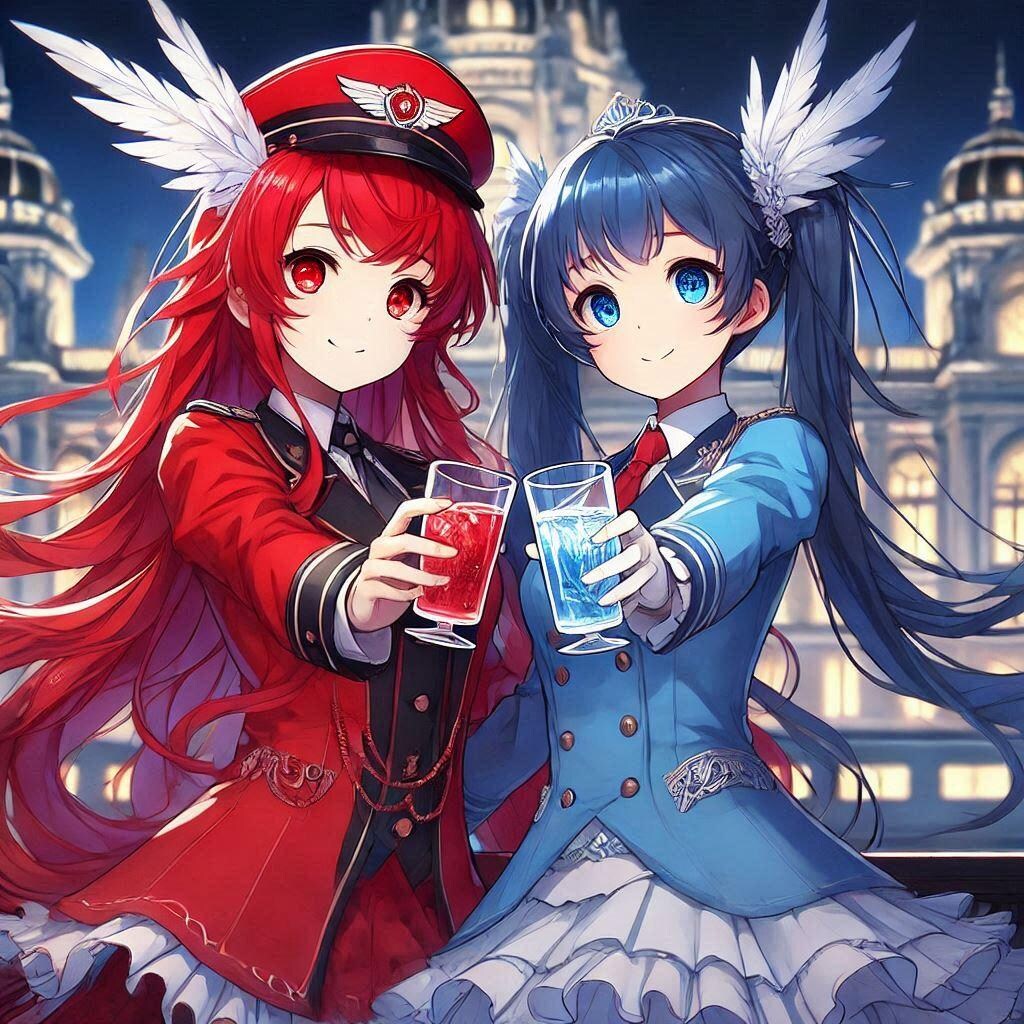 鉄道系魔法少女イオニア＆ラーラ　海外旅行中♪・・・150