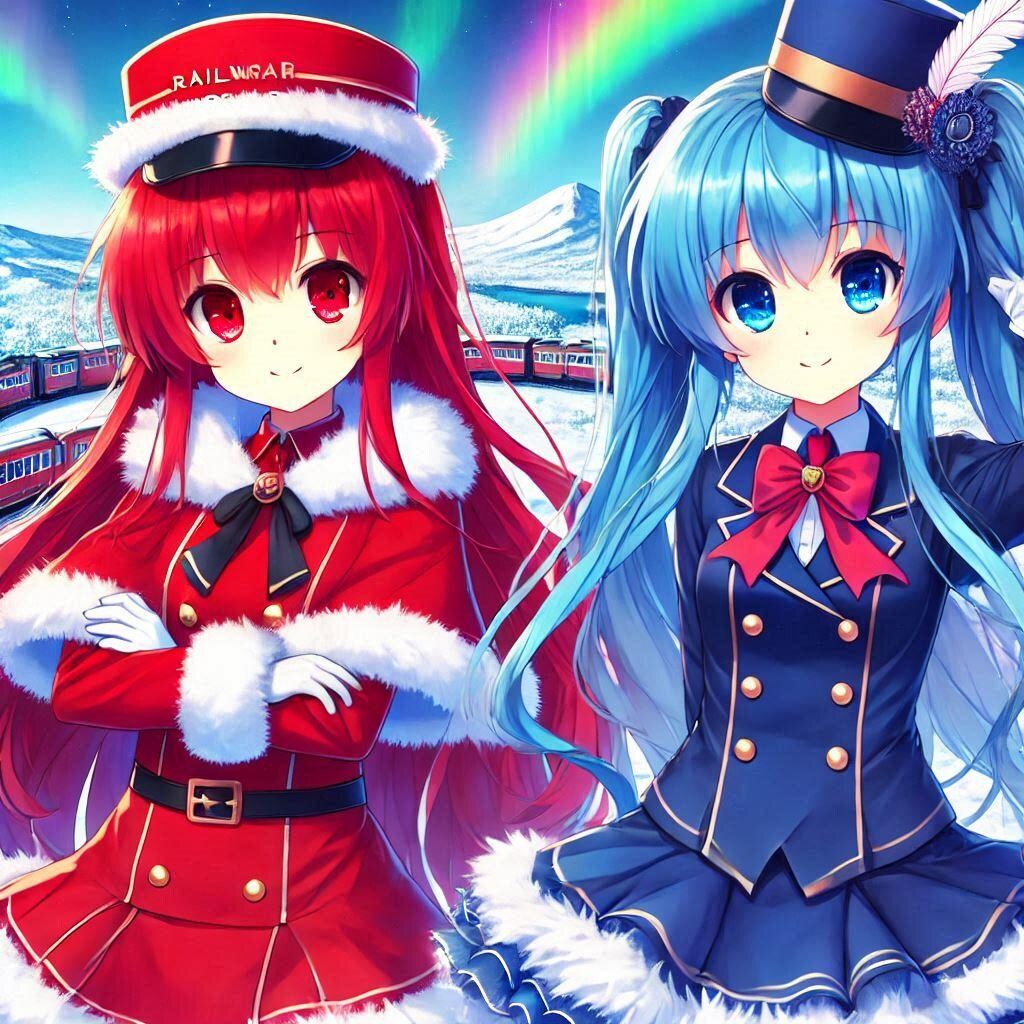 鉄道系魔法少女イオニア＆ラーラ　海外旅行中♪・・・150